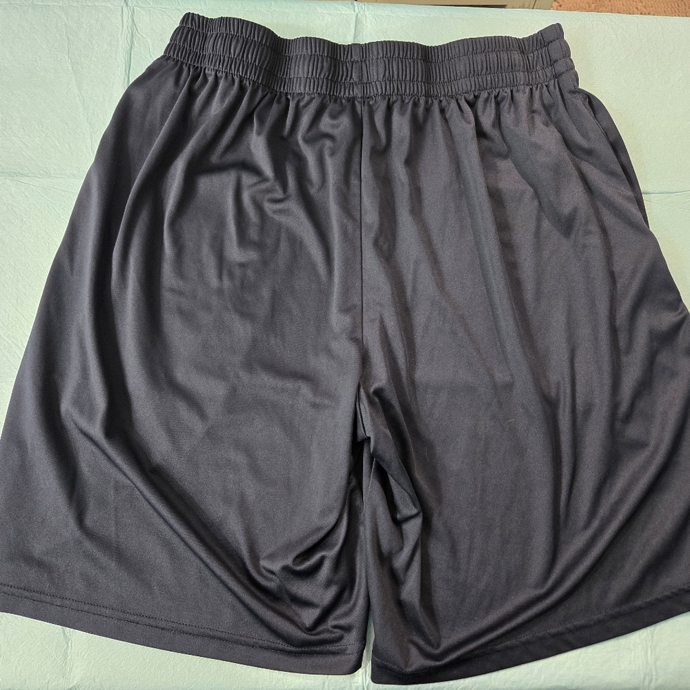 Men's Black Athletic Shorts four pairs various colors